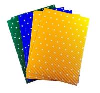 Tektura E kolorowa w serca 25x35cm 6 ark. Wydawca: Galeria Hobby. SmakLiter.pl Opakowanie Tektura E kolorowa w serca 25x35cm 6 ark