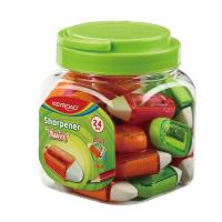 Temperówka plastikowa z gumką Twist pojed. (24szt). Wydawca: Keyroad. SmakLiter.pl Opakowanie Temperówka plastikowa z gumką Twist pojed. (24szt)