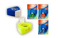 Temperówka podwójna z gumką. Wydawca: PENWORD. SmakLiter.pl Opakowanie Temperówka podwójna z gumką