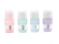 Temperówka z gumką (12szt). Wydawca: ADAR. SmakLiter.pl Opakowanie Temperówka z gumką (12szt)