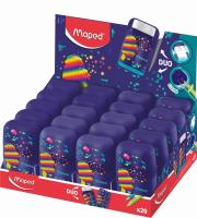 Opakowanie Temperówka z gumką Pixel 2 otwory (20szt) MAPED