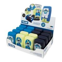 Opakowanie Temperówko-gumka Compact The Yeti (16szt) MILAN