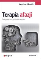 Terapia afazji. Autor: Manicki Krystian. SmakLiter.pl Okładka książki Terapia afazji