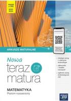Teraz matura Matematyka. Arkusze ZR 2022 NE. Autor: Opracowanie zbiorowe. SmakLiter.pl Okładka książki Teraz matura Matematyka. Arkusze ZR 2022 NE