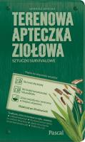 Terenowa apteczka ziołowa. Autor: Bartosz Jemioła. SmakLiter.pl Okładka książki Terenowa apteczka ziołowa