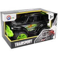 Terenówka Monster z szerokimi kołami. Wydawca: Technok. SmakLiter.pl Opakowanie Terenówka Monster z szerokimi kołami