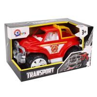 Terenówka straży pożarnej. Wydawca: Technok. SmakLiter.pl Opakowanie Terenówka straży pożarnej