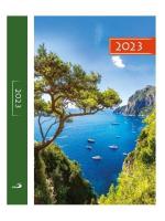 Opakowanie Terminarz 2023 B6 Kolorowy góry i woda