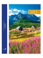 Opakowanie Terminarz 2023 B6 Kolorowy góry