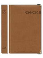 Opakowanie Terminarz 2023 B6 Lux brązowy