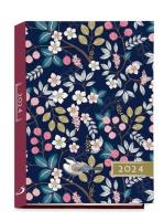 Opakowanie Terminarz 2024 A5 dzienny kolorowy kwiaty