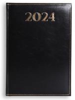 Opakowanie Terminarz 2024 A5 dzienny Madrid - czarny
