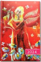 Opakowanie Terminarz 2024 B6 dzienny - anioł