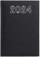 Opakowanie Terminarz 2024 B6 dzienny - czarny