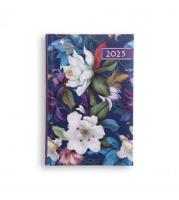 Opakowanie Terminarz 2025 B6 Kolorowy kwiatki