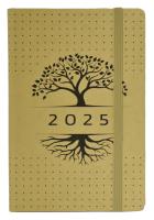 Opakowanie Terminarz 2025 Bioeco B6 dzienny  z gumką