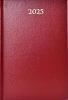 Opakowanie Terminarz 2025 dzienny A5 Divas bordowy