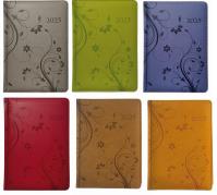 Opakowanie Terminarz 2025 dzienny A5 Vivella pastele kwiaty