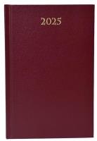 Opakowanie Terminarz 2025 dzienny B6 Divas bordowy