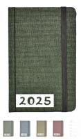 Opakowanie Terminarz 2025 tygodniowy 9x14cm Płótno 3D MIX