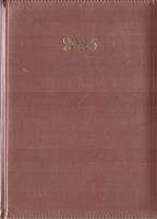 Opakowanie Terminarz 2025 tygodniowy A4 Divas z gąbką brąz