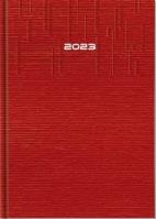 Opakowanie Terminarz Milano czerwony A5 r. 2023