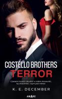 Terror. Costello Brothers. Autor: K.E. December. SmakLiter.pl Okładka książki Terror. Costello Brothers