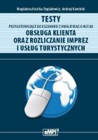 Testy przygotowujące do egz. z kwalifikacji HGT.08. Autor: Magdalena Kozicka-Dygdałowicz, Kamiński Andrzej. SmakLiter.pl Okładka książki Testy przygotowujące do egz. z kwalifikacji HGT.08