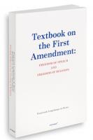 Textbook on the First Amendment: Freedom of.... Autor: Longchamps de Berier Franciszek. SmakLiter.pl Okładka książki Textbook on the First Amendment: Freedom of...