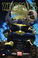 Thanos Rising. Autor: Aaron Jason. SmakLiter.pl Okładka książki Thanos Rising