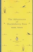 The Adventures of Huckleberry Finn. Autor: Twain Mark. SmakLiter.pl Okładka książki The Adventures of Huckleberry Finn