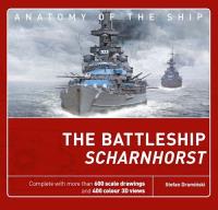 The Battleship Scharnhorst. Autor: Dramiński Stefan. SmakLiter.pl Okładka książki The Battleship Scharnhorst