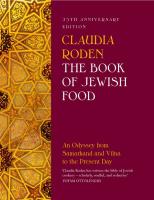 The Book of Jewish Food. Autor: Claudia Roden. SmakLiter.pl Okładka książki The Book of Jewish Food