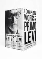 Opakowanie The Complete Works of Primo Levi Tom 1-3