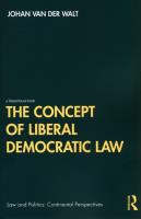 The Concept of Liberal Democratic Law. Autor: van Der Walt. SmakLiter.pl Okładka książki The Concept of Liberal Democratic Law