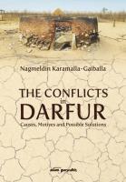 Okładka książki The Conflicts in Darfur Causes Motives and Possible Solutions