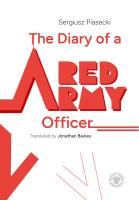 The Diary of a Red Army Officer. Autor: Piasecki Sergiusz. SmakLiter.pl Okładka książki The Diary of a Red Army Officer