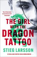 The Girl with the Dragon Tatto. Autor: Larsson	 Stieg. SmakLiter.pl Okładka książki The Girl with the Dragon Tatto