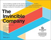 The Invincible Company. Autor: Smith Alan, Yves Pigneur, Alexander Osterwalder, Frederic Etiemble. SmakLiter.pl Okładka książki The Invincible Company