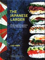 The Japanese Larder. Autor: Hara Luiz. SmakLiter.pl Okładka książki The Japanese Larder
