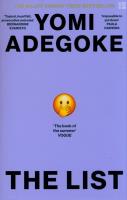 The List. Autor: Adegoke Yomi. SmakLiter.pl Okładka książki The List