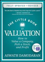 The Little Book of Valuation. Autor: Aswath Damodaran. SmakLiter.pl Okładka książki The Little Book of Valuation