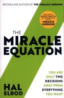 The Miracle Equation. Autor: Hal Elrod. SmakLiter.pl Okładka książki The Miracle Equation