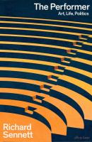 The Performer. Autor: Richard Sennett. SmakLiter.pl Okładka książki The Performer