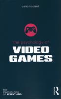 The Psychology of Video Games. Autor: Hodent. SmakLiter.pl Okładka książki The Psychology of Video Games