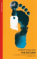 The Return. Autor: Bolano, Roberto. SmakLiter.pl Okładka książki The Return