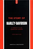 The Story of Harley Davidson. Autor: Westlake John. SmakLiter.pl Okładka książki The Story of Harley Davidson