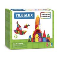 TILEBLOX ZESTAW TĘCZOWY 42 EL.. Wydawca: MAGFORMERS. SmakLiter.pl Opakowanie TILEBLOX ZESTAW TĘCZOWY 42 EL.