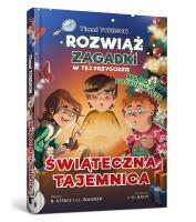 Timmi Tobbson Młodzi poszukiwacze Świąteczna tajemnica. Autor: Wagner J. I., Vitale B.. SmakLiter.pl Okładka książki Timmi Tobbson Młodzi poszukiwacze Świąteczna tajemnica