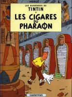 Okładka książki Tintin Cigares du Pharaon